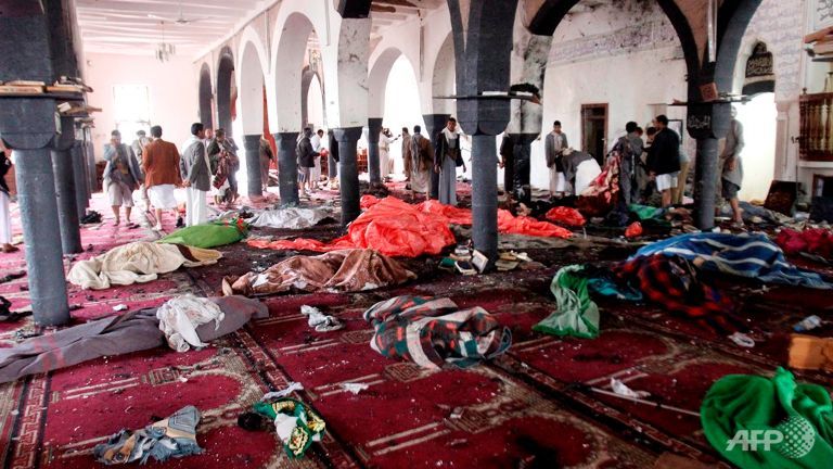 142 muertos en atentados del EI contra mezquitas shiíes en Sanaa