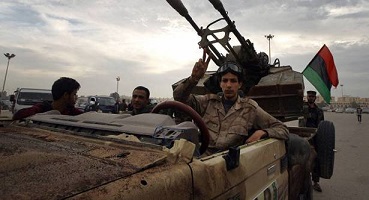 Soldados libios toman barrio céntrico de Sirte