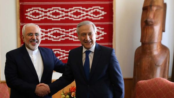 Histórico encuentro entre ministros de Exteriores de Chile e Irán
