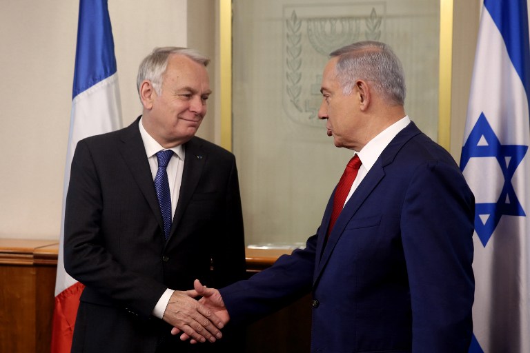 Israel hace fracasar el intento francés de relanzar las negociaciones de paz