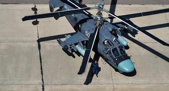 Rusia envía a su más moderno helicóptero de ataque, el KA-52, a Siria