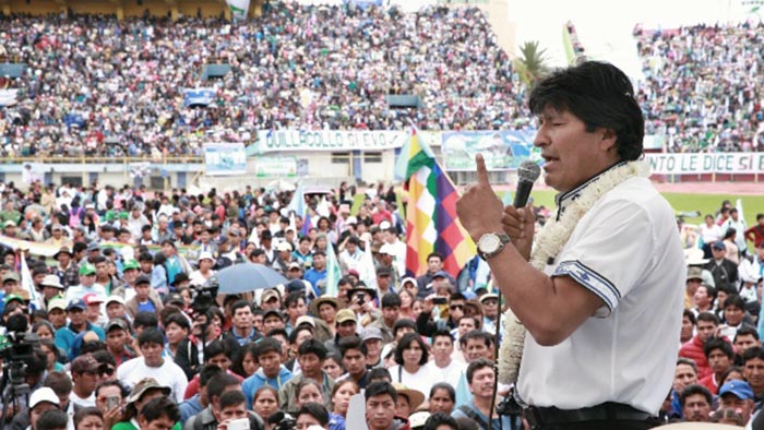 Crece campaña en Bolivia en favor de la repostulación de Evo Morales