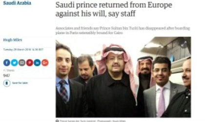 Tres príncipes saudíes desaparecidos tras criticar al régimen