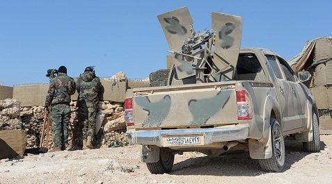 Ejército sirio toma más áreas cerca de Palmira y asedia al EI en Qaryatain