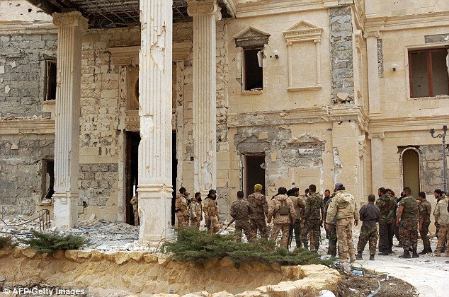 Ejército toma la Ciudadela de Palmira