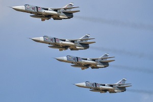 Fuerza Aérea siria recibe aviones Su-24M2 de Rusia
