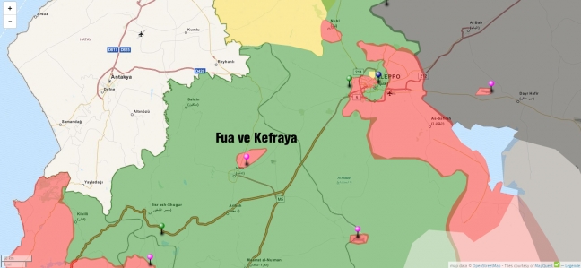 Fuaa y Kefraya continúan resistiendo el asedio de los terroristas