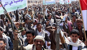 Grandes manifestaciones en Yemen condenan agresión saudí

