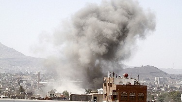 Aviones saudíes bombardean la embajada de Irán en Yemen
