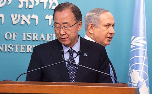 Netanyahu acusa a Ban Ki-moon de “alentar el terrorismo”