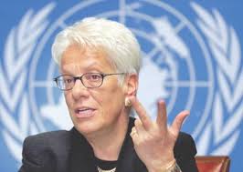 ONU: Del Ponte muestra su apoyo a los ataques aéreos rusos en Siria
