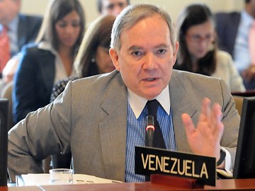 Embajador venezolano en la OEA denuncia injerencia de EEUU
